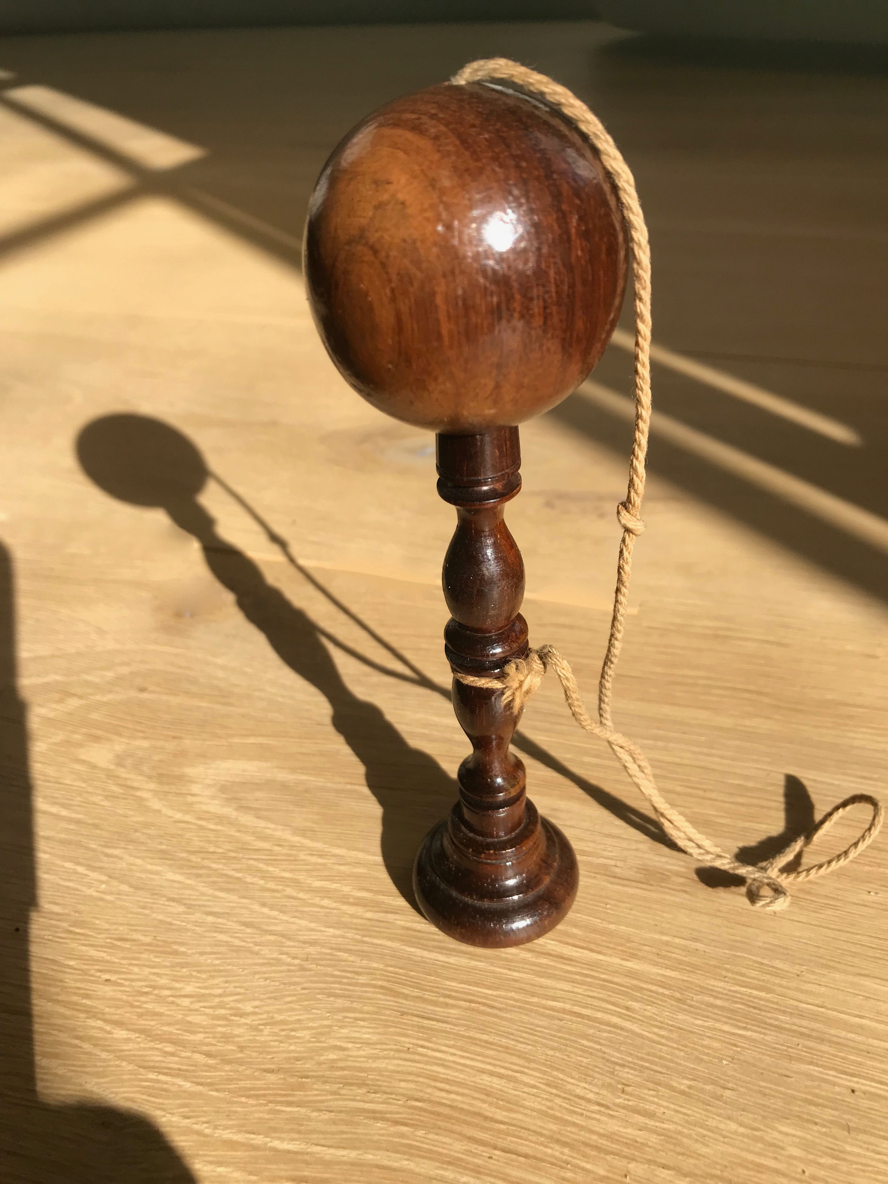 Antique Treen Bilboquet