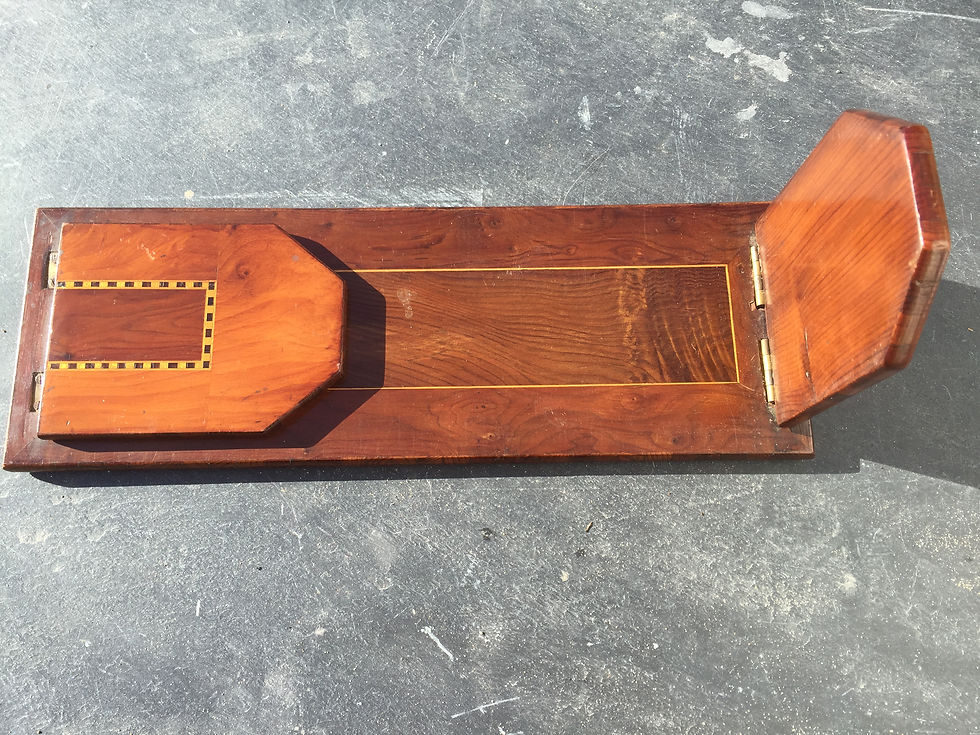 Thumbnail: An Antique Killarney Ware Book Holder