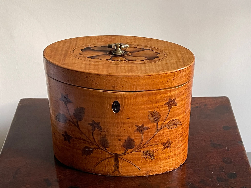 antique georgian tea caddy for sale opus antiques