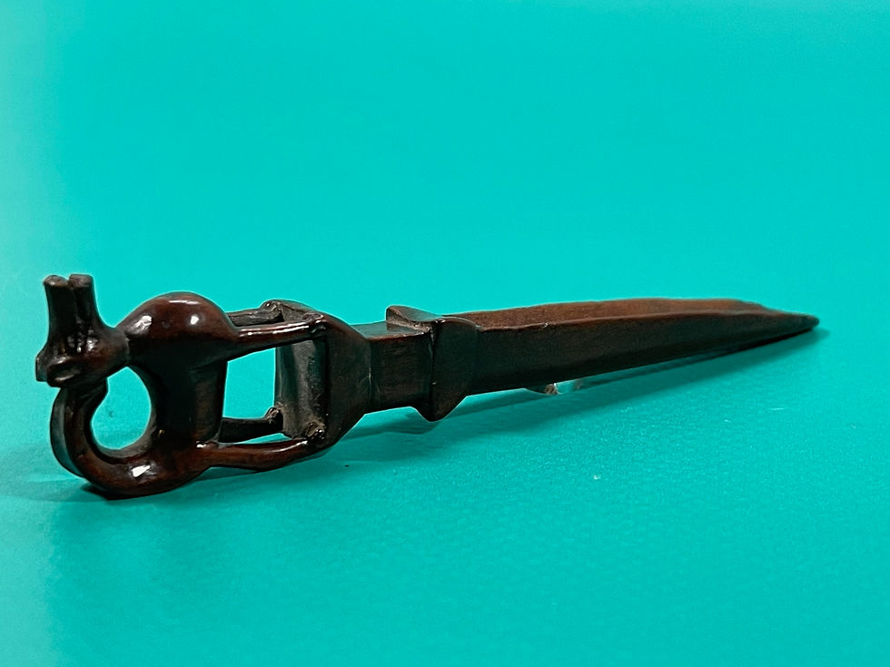 Thumbnail: antique treen apple corer for sale opus antiques uk