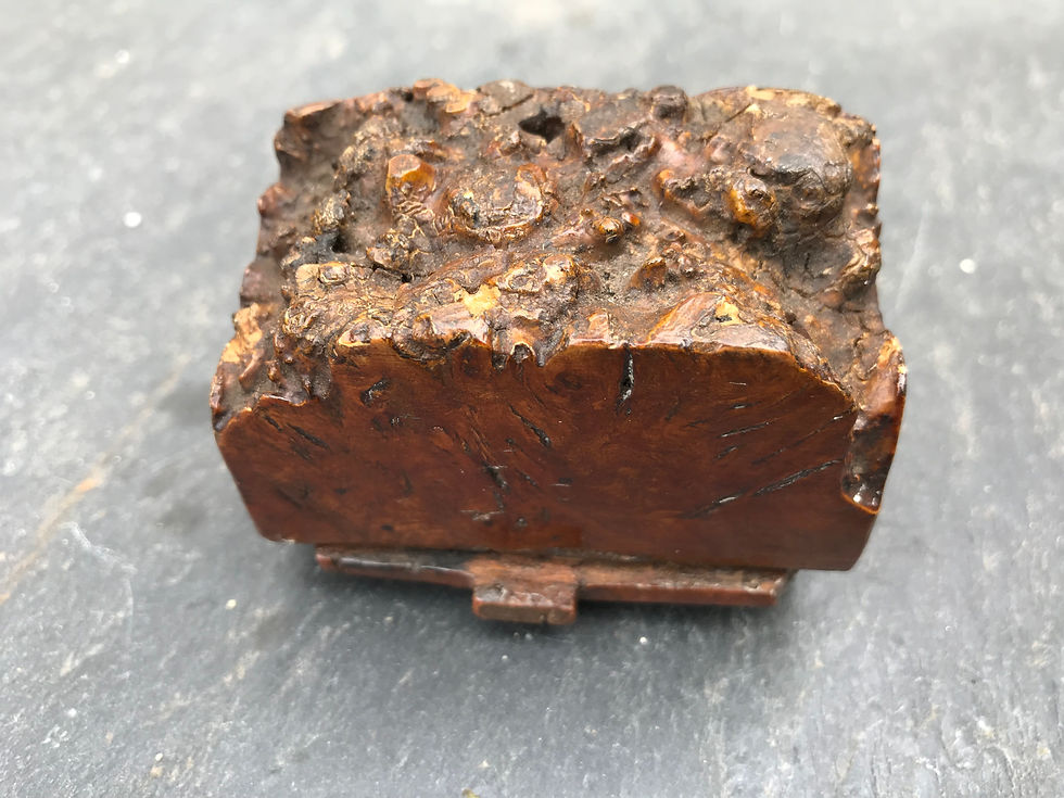 Thumbnail: A Georgian Burl Maple Snuff Box