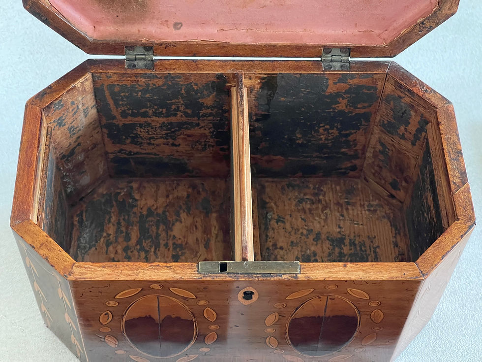 A georgian tea caddy for sale opus antiques