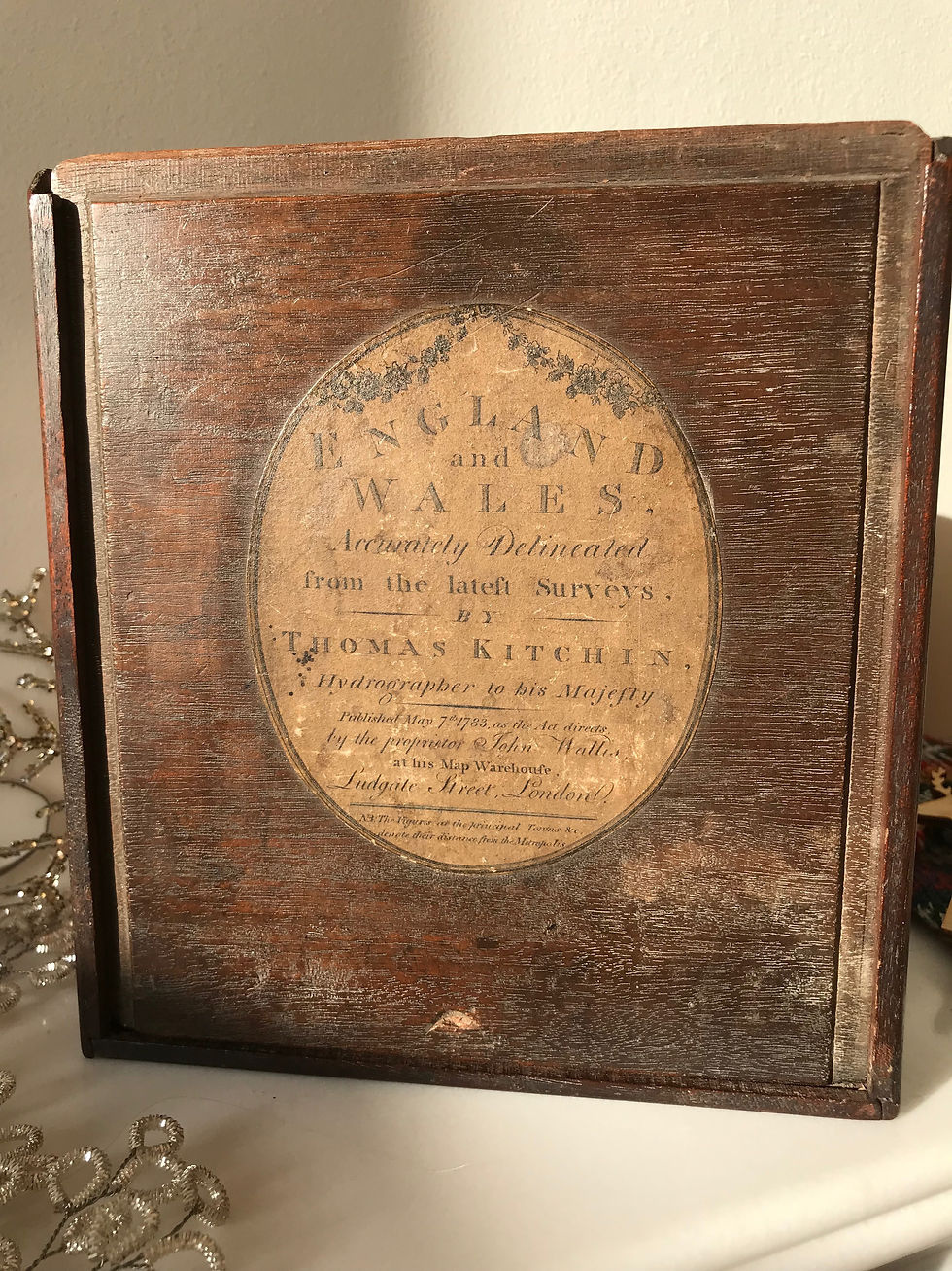 Thumbnail: A Rare Dissected Puzzle - dated  May 7th 1783
