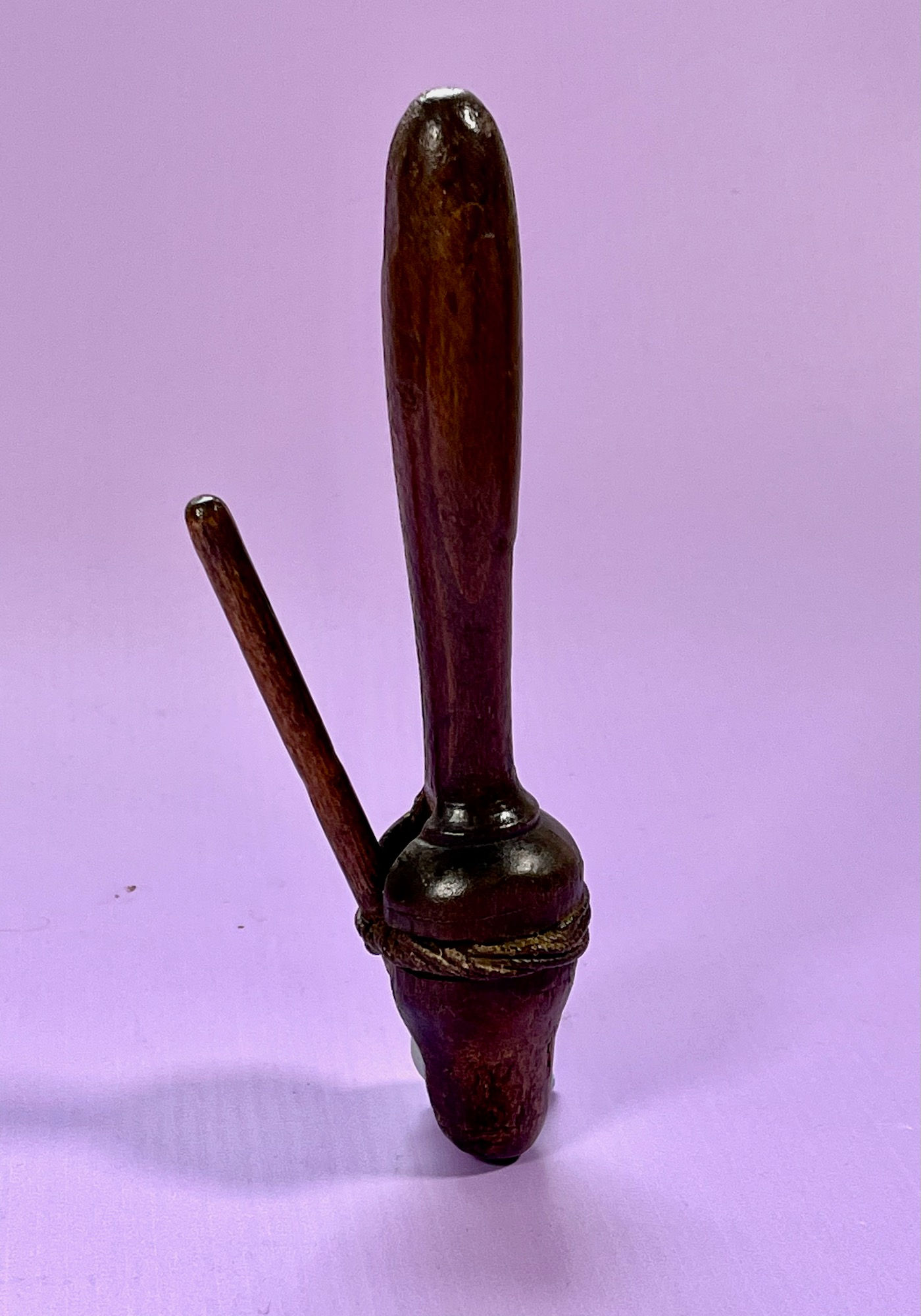 Antique Treen Teachers Clicker