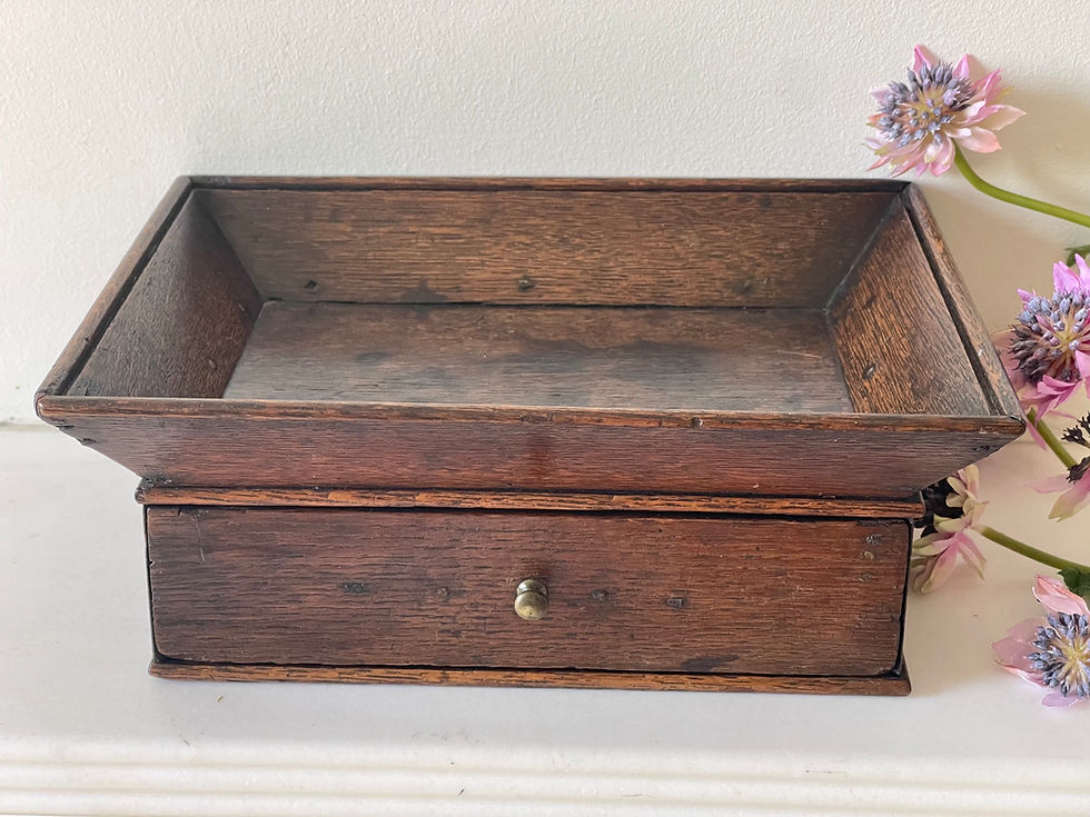 Thumbnail: antique treen desk tidy for sale opus antiques