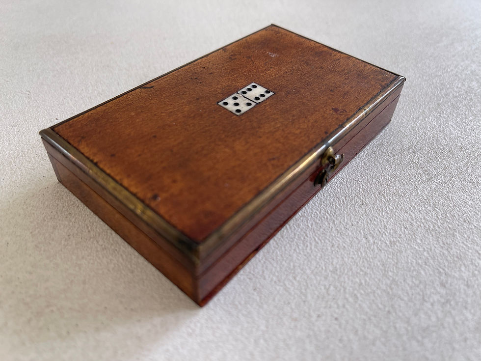 Thumbnail: antique boxed domino set for sale opus antiques uk.