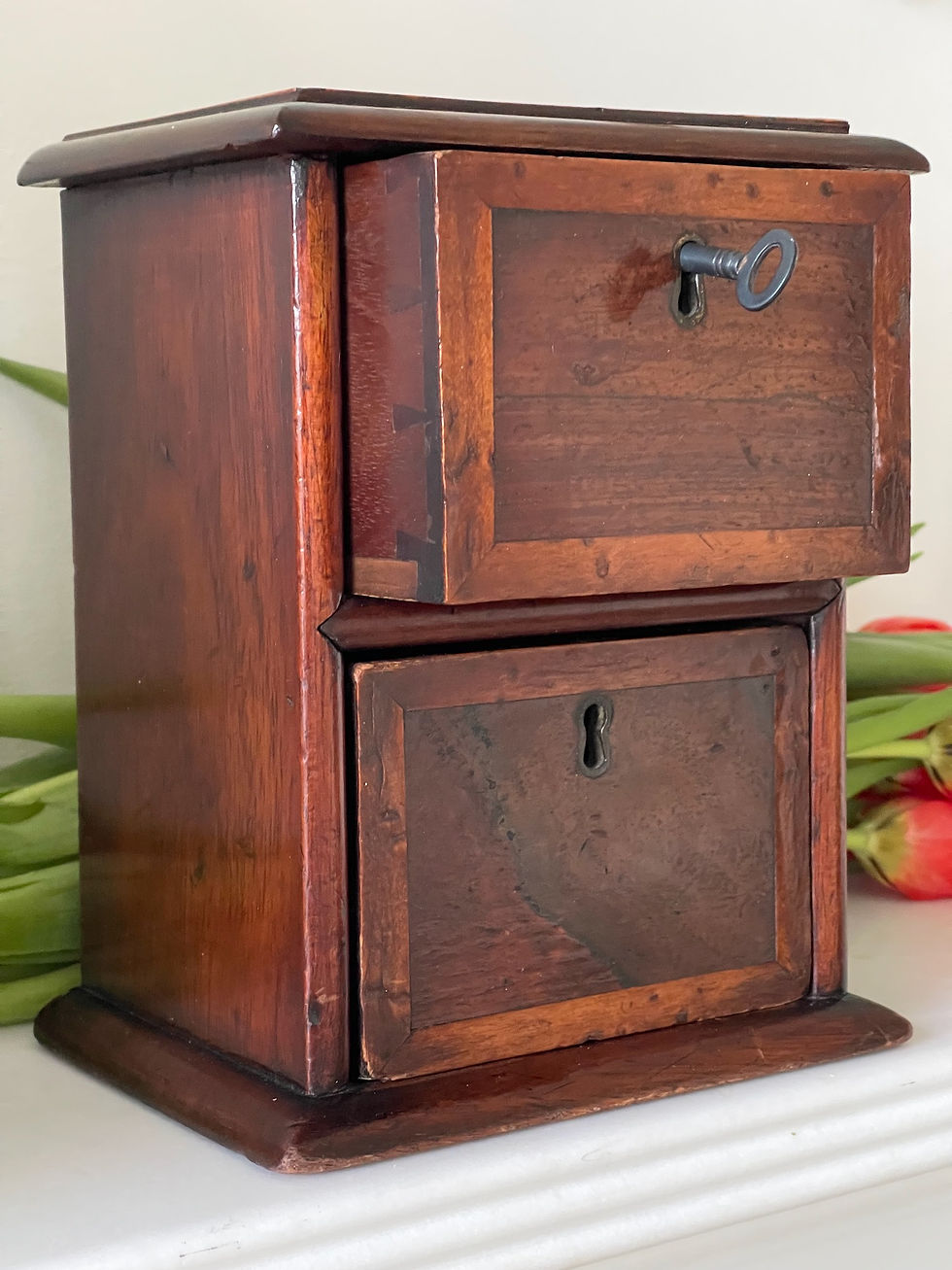 antique treen two drawer chest for sale opus antiques