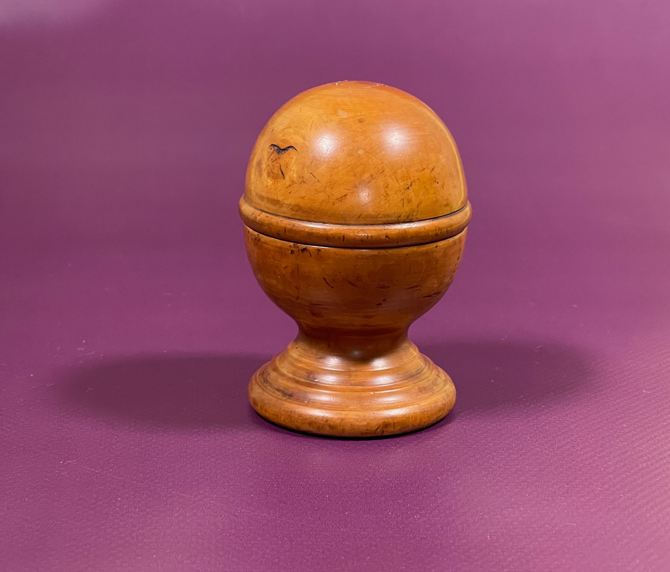 antique treen pill silverer for sale opus antiques uk