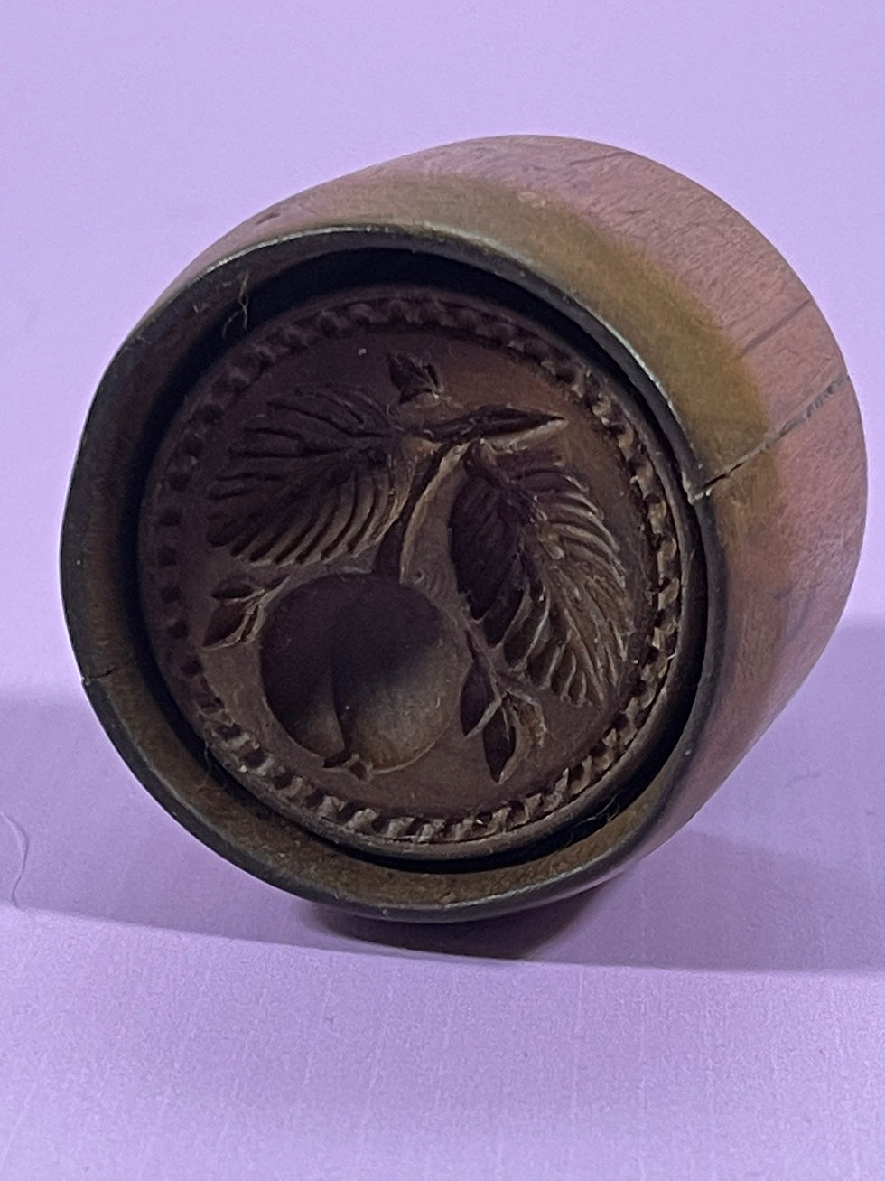 antique treen butter stamp for sale opus antiques uk