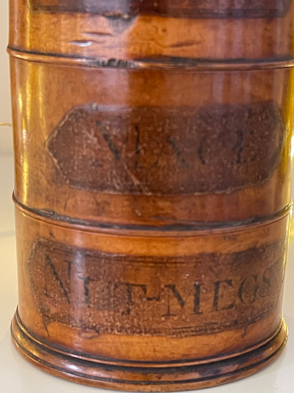 Thumbnail: antique treen spice tower for sale opus antiques uk