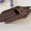 Thumbnail: antique treen double snuff shoe for sale opus antiques.