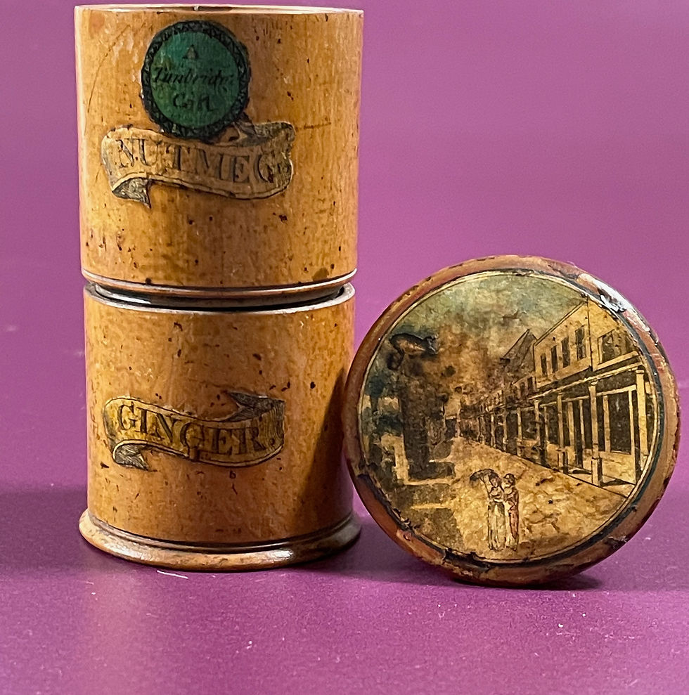Thumbnail: A Rare Mini Spice Tower & Nutmeg Grater
