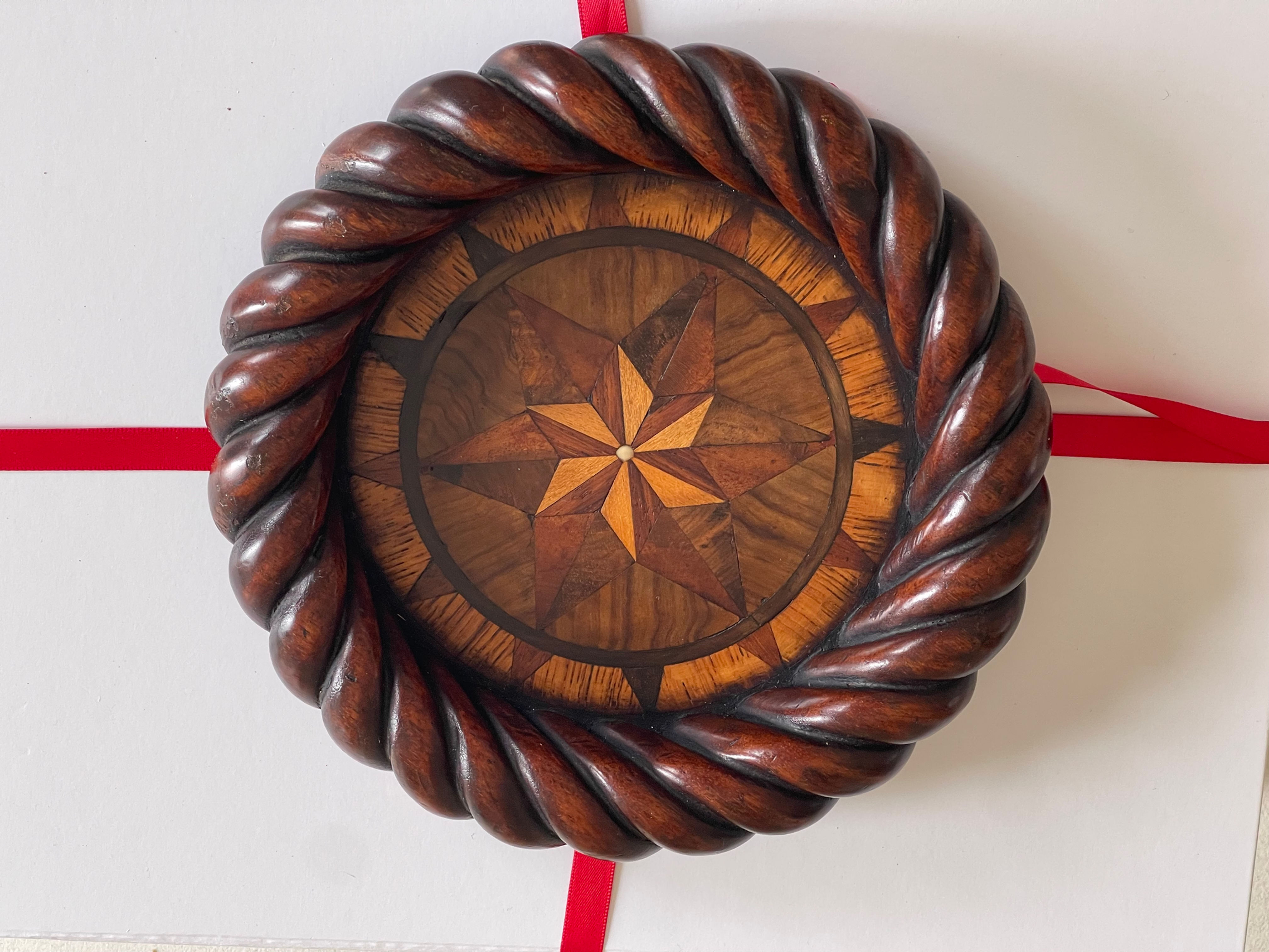 antique treen wine coaster for sale opus antiques