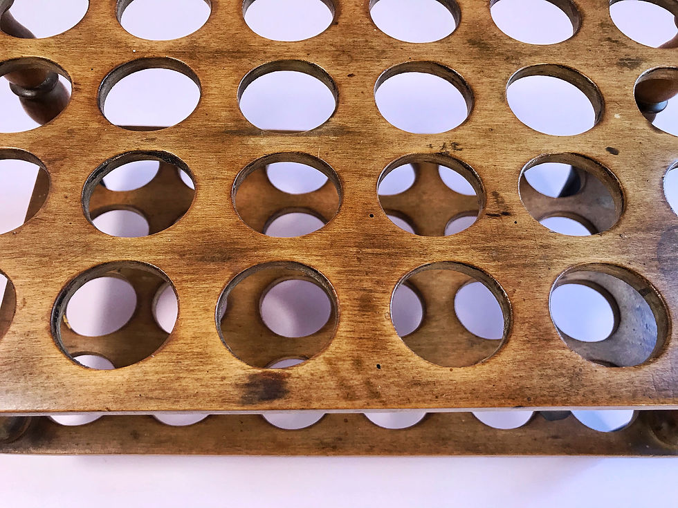 Thumbnail: An Antique Egg Rack - to hold 48 eggs