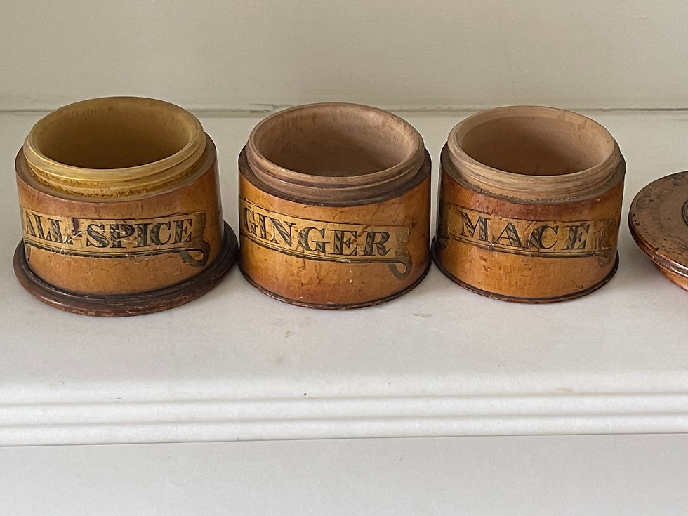 Thumbnail: antique treen spice tower for sale opus antiques.j