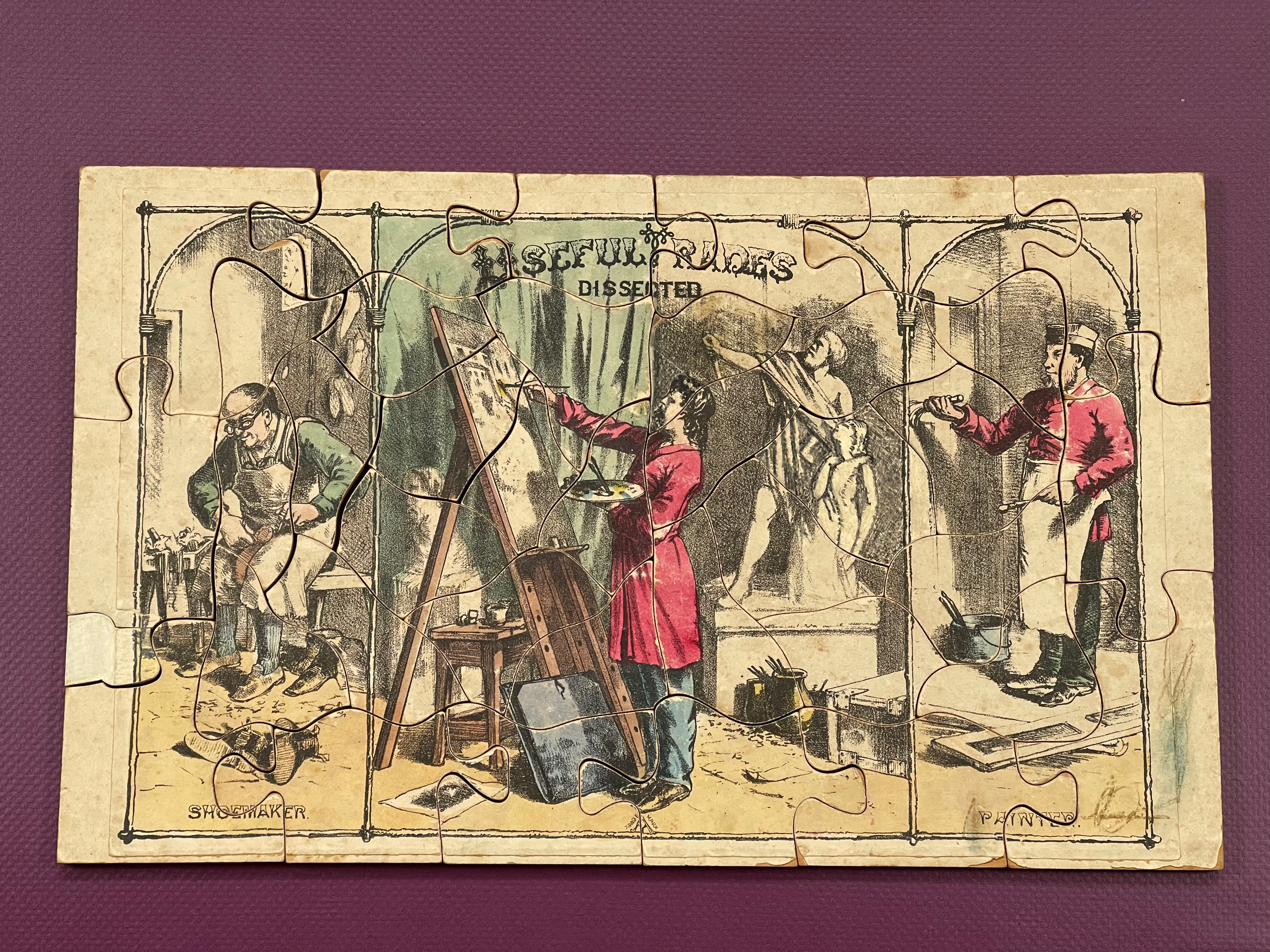 antique dissected puzzle or jigsaw for sale opus antiques uk