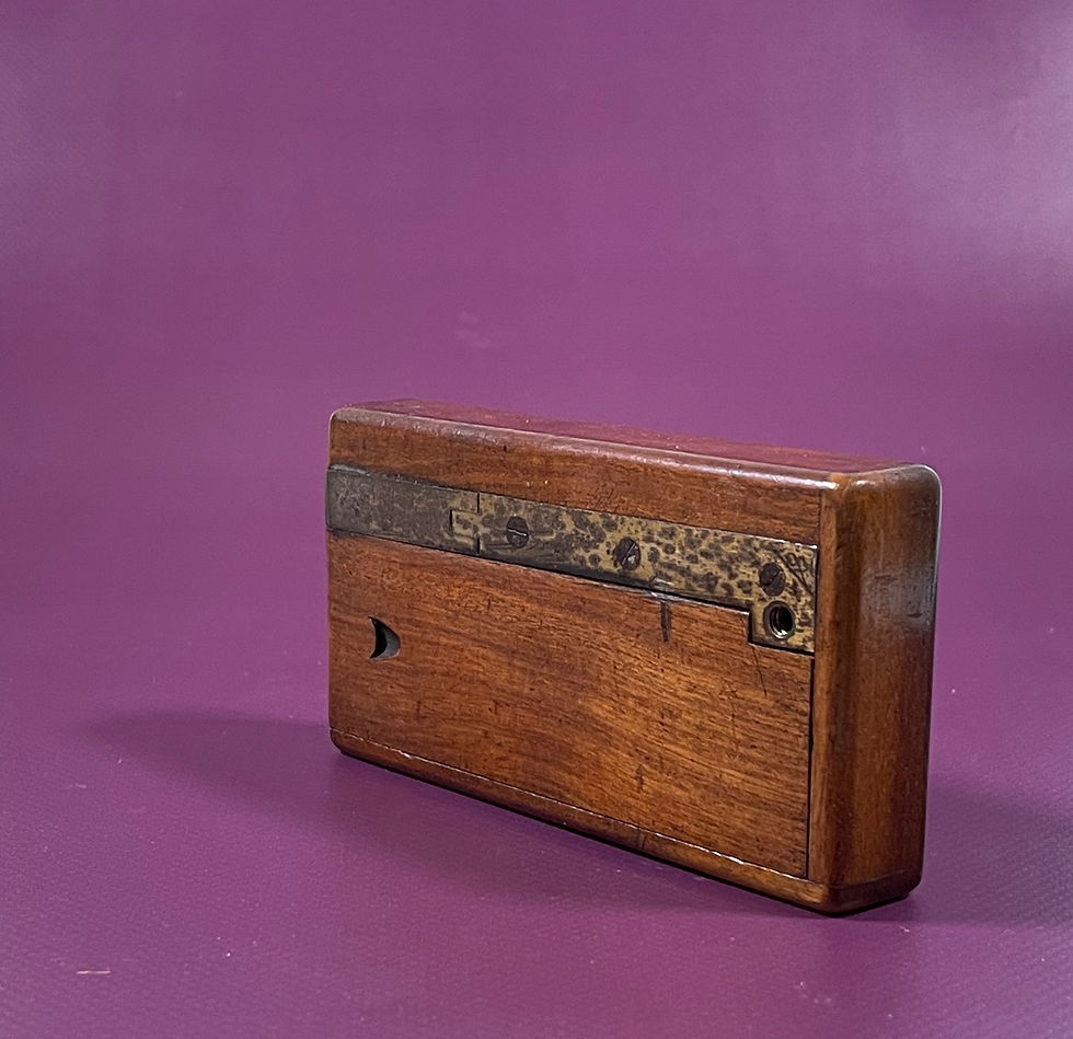 Thumbnail: antique treen snuff cutter for sale opus antiques uk