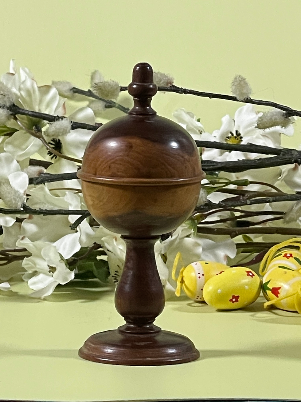 Thumbnail: antique treen pill silverer for sale opus antiques uk