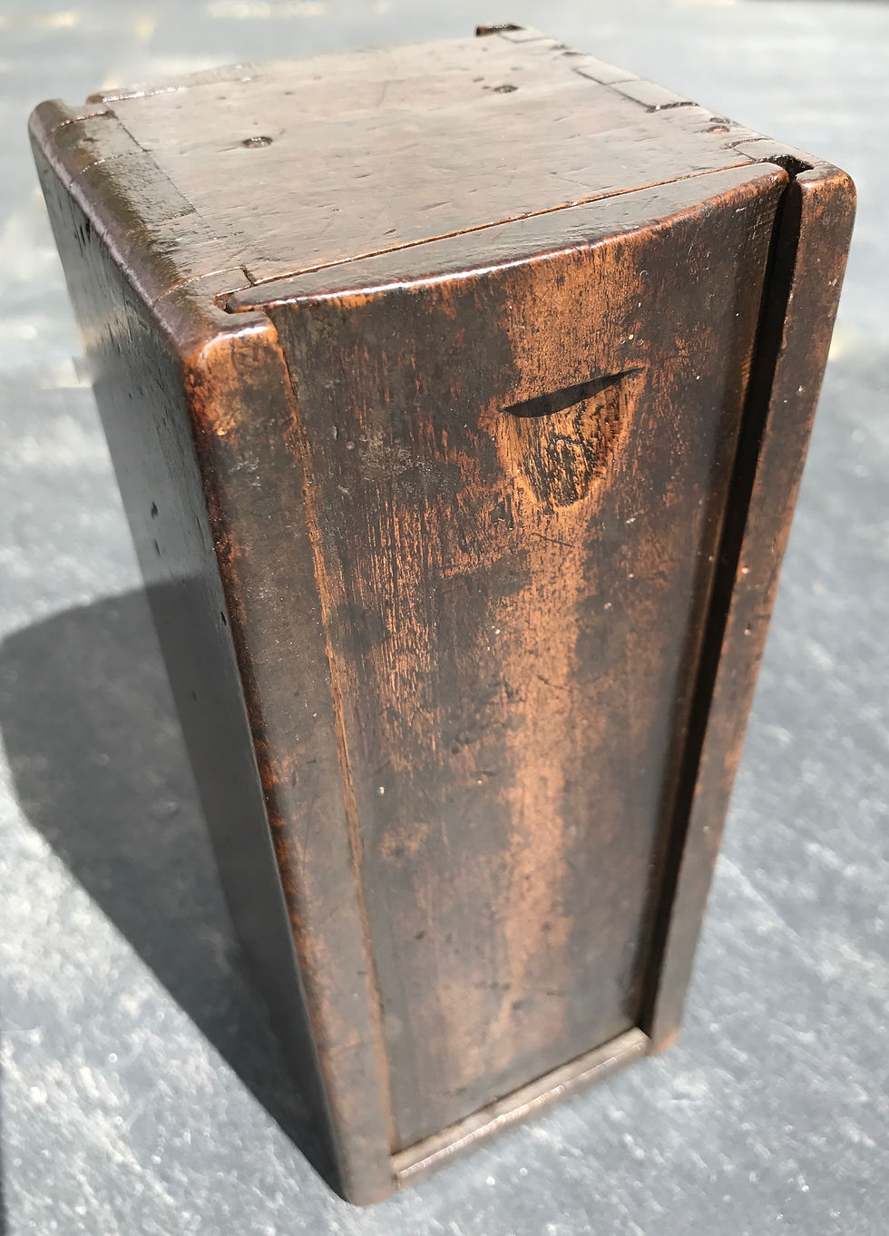 An Unusual Double Sided Candle and Spill Box