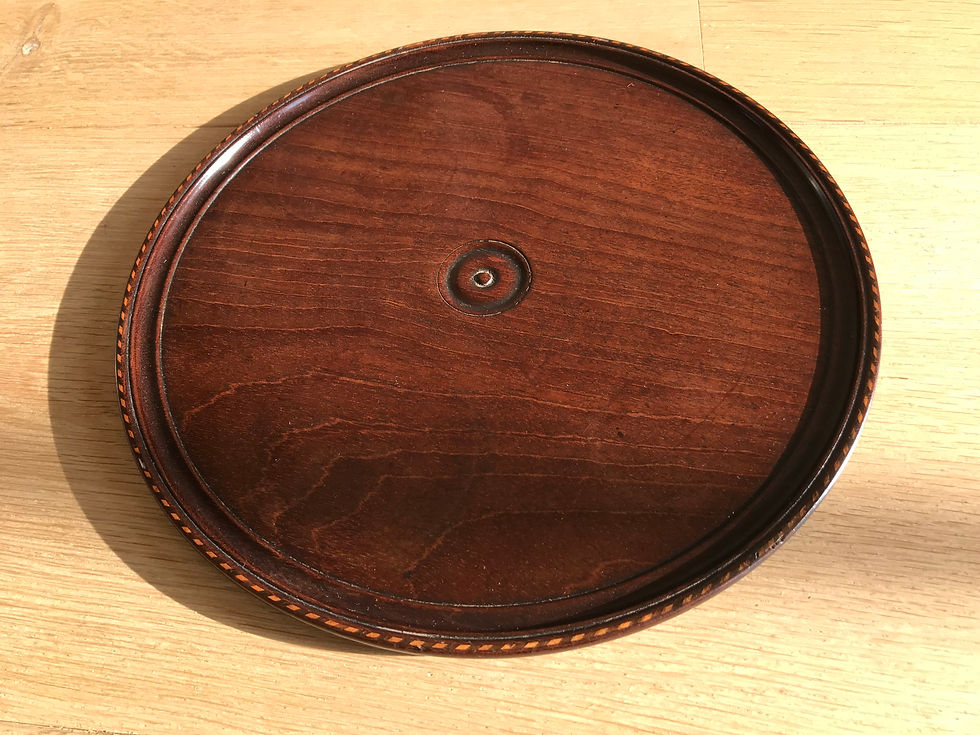 Thumbnail: Antique Georgian Mahogany Card Tray