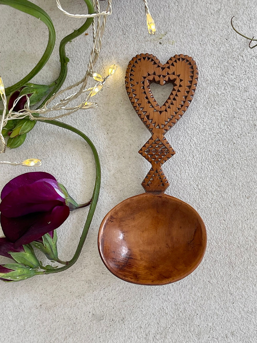 antique treen tea caddy spoon for sale opus antiques
