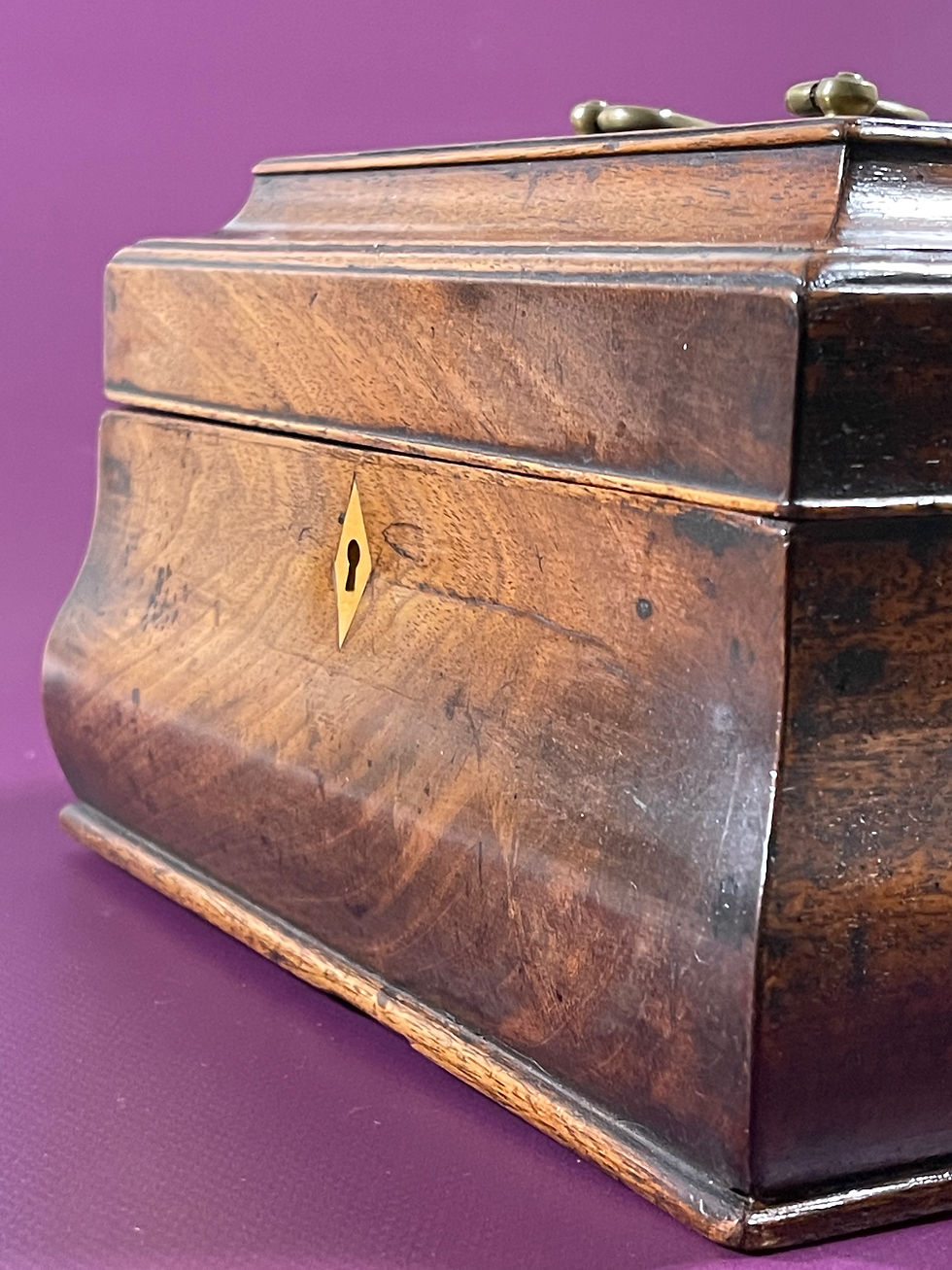 Thumbnail: A Georgian Tea Chest - bombe shaped