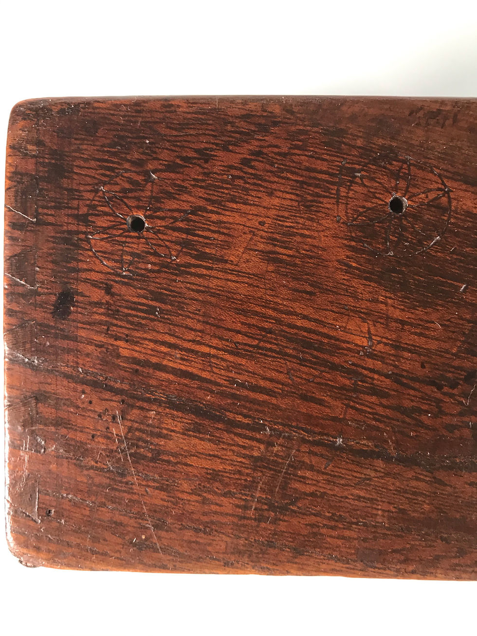 Thumbnail: Antique Oak Reel & Sewing Box