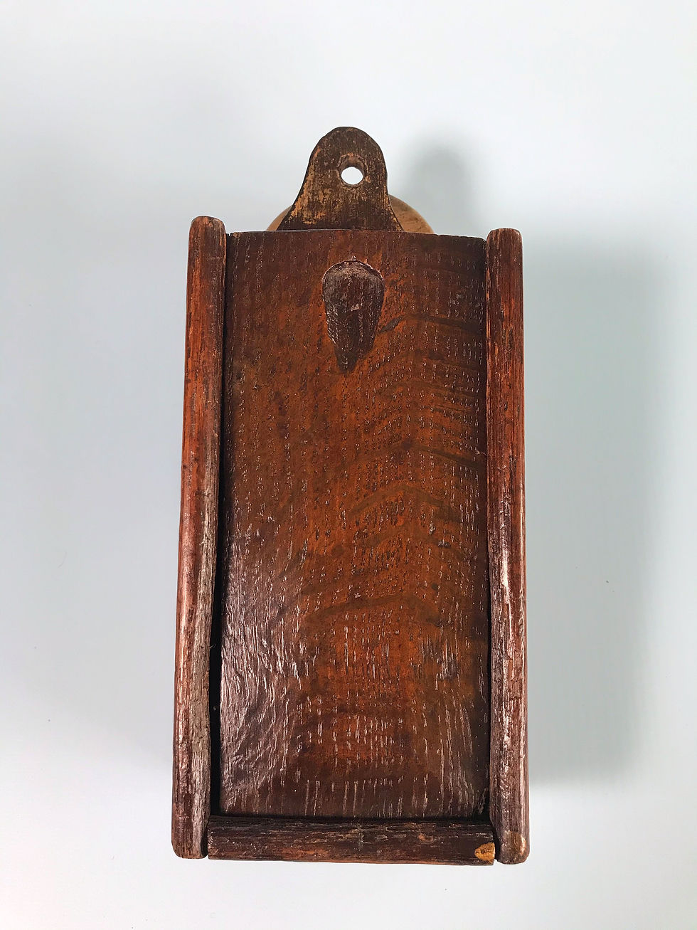 Thumbnail: Antique Oak Tinder Box