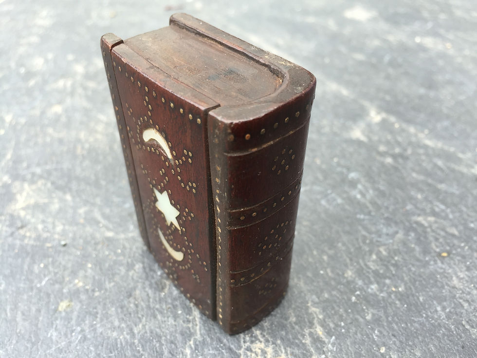 Thumbnail: Antique Snuff Box in the form of a Book