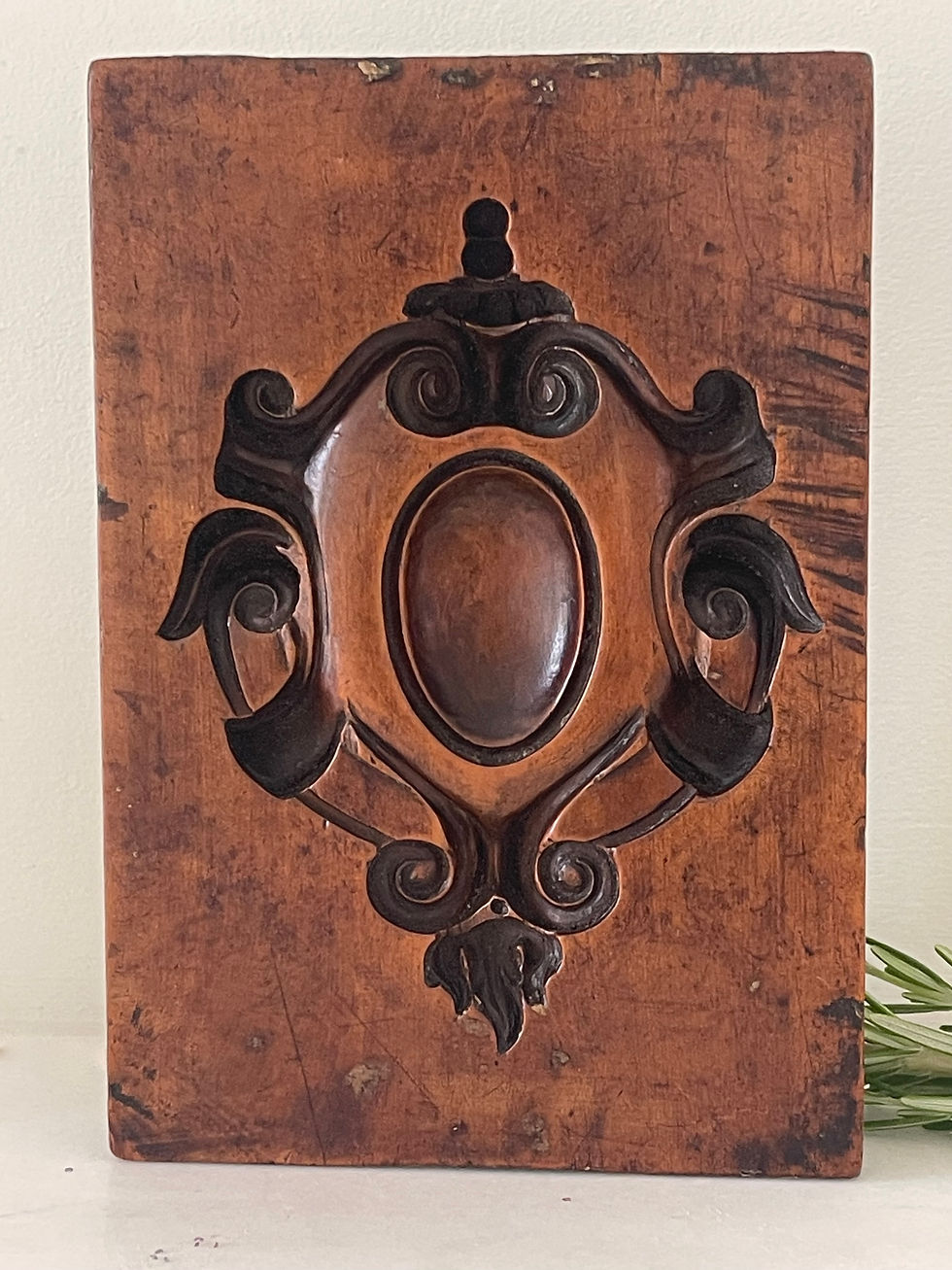 antique treen gesso mould for sale opus antiques