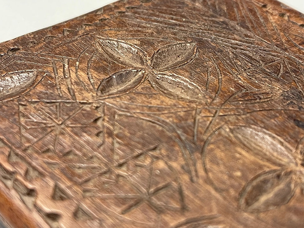 antique treen lace folder for sale opus antiques.