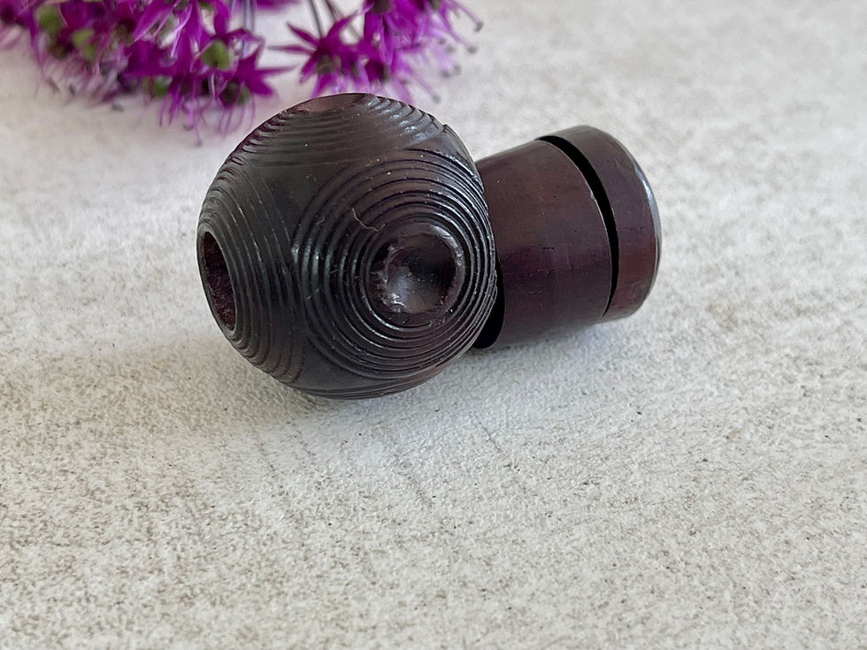 antique treen mini puzzle ball for sale opus antiques