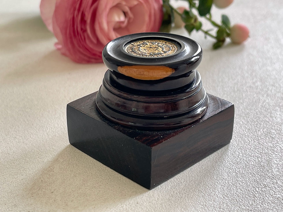 Thumbnail: antique treen ink stand for sale opus antiques