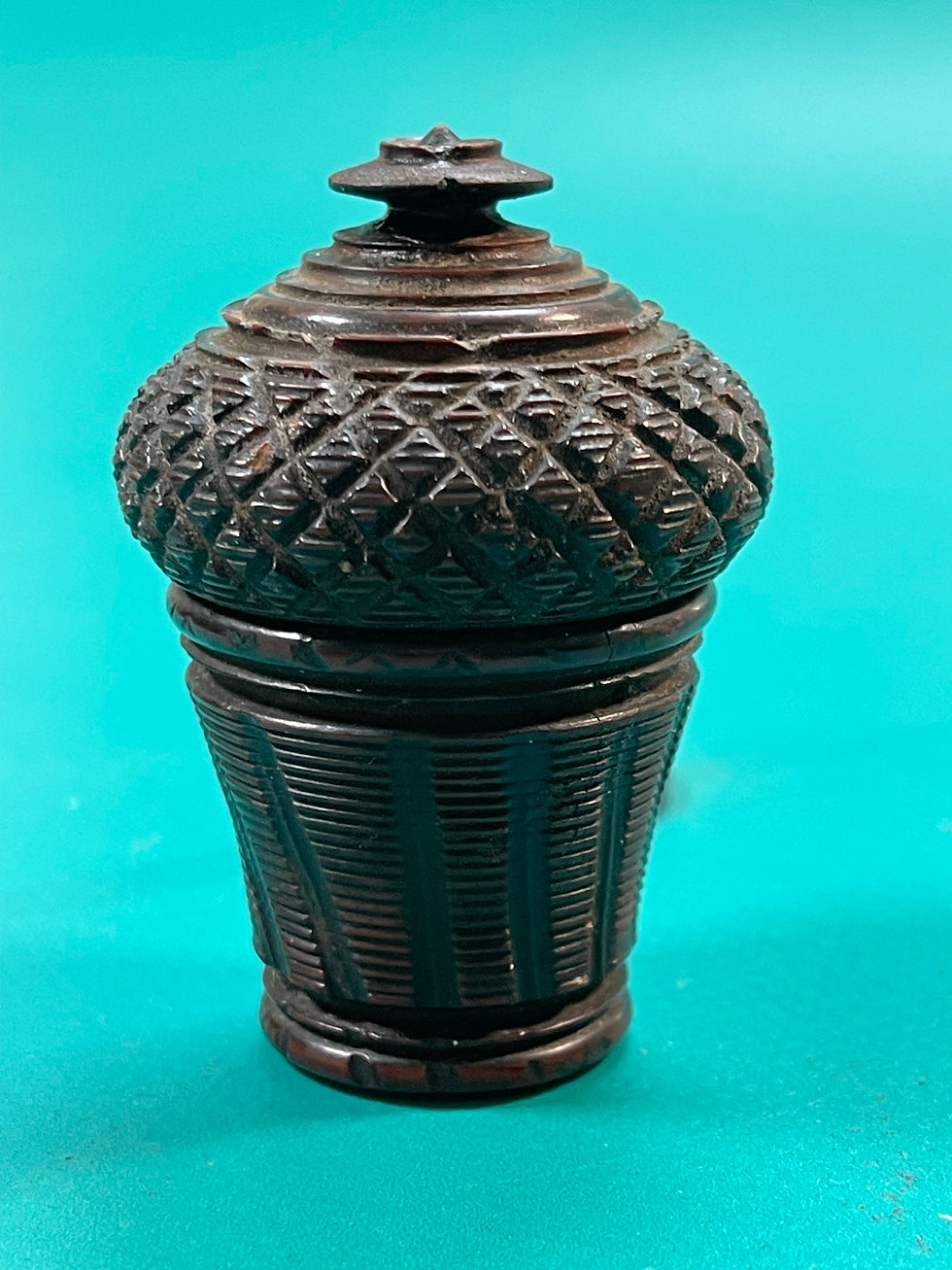antique treen nutmeg grater for sale opus antiques uk