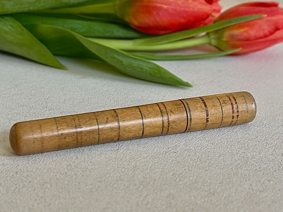 antique treen Tunbridge Ware needle case for sale opus antiques