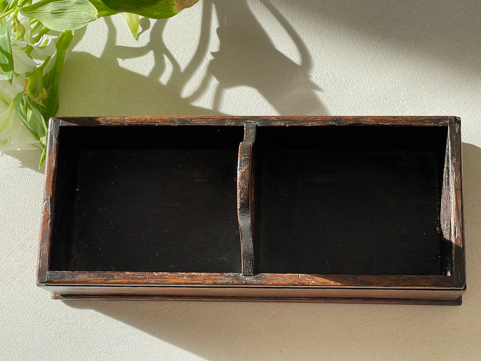 Thumbnail: A Georgian Welsh Oak Table Box