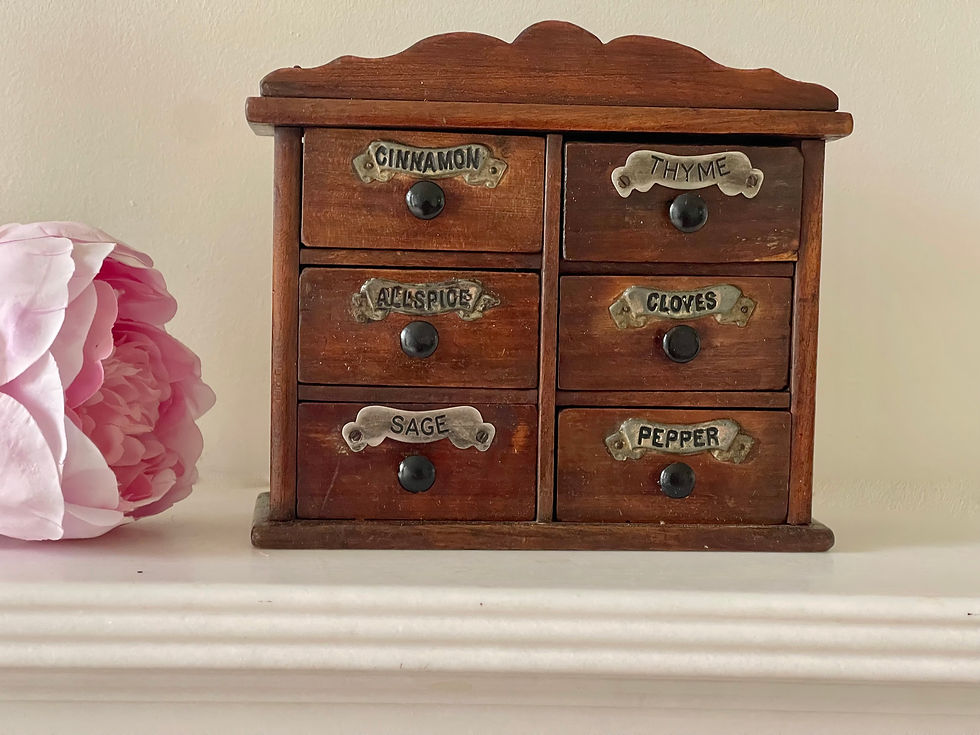 Thumbnail: antique treen spice drawers for sale opus antiques