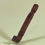 Thumbnail: Antique Treen Durham Knitting Sheath -dated & place name