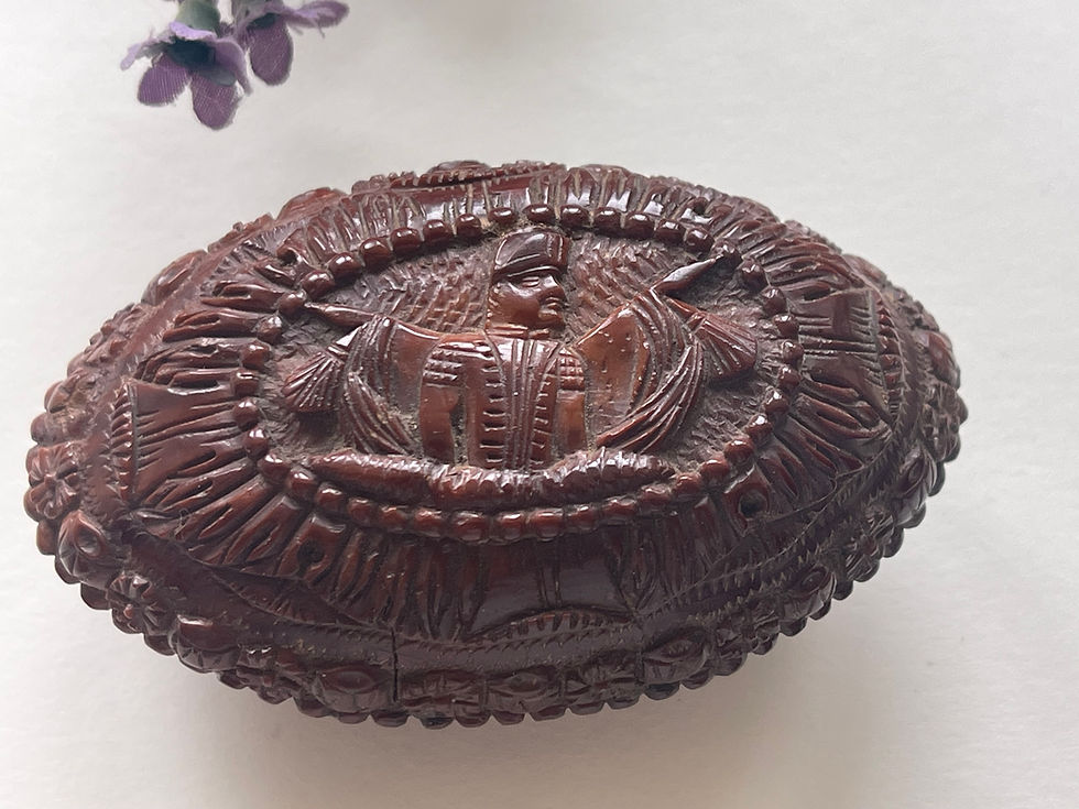 antique treen snuff box for sale opus antiques