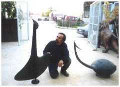 Metal Heykeller - Özgün Heykeller - Aslan Başpınar, Aslan Başpınar Özgün Heykelleri