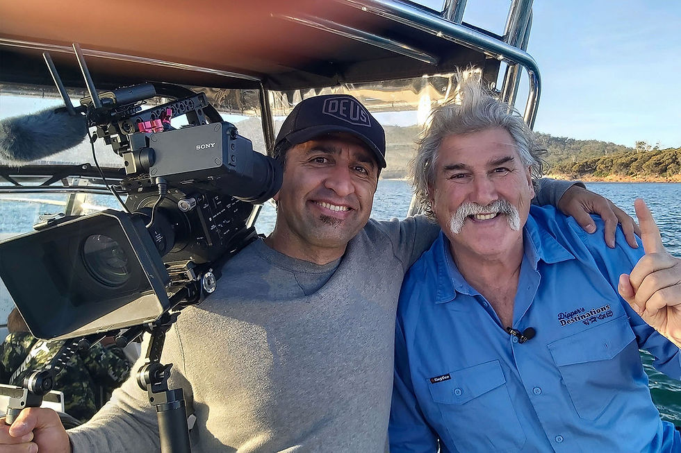 TV Show Filming | Dipper on the Tasmanian Coast