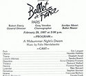 Ballet de France - Tournée USA