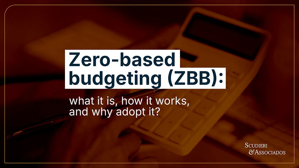 Zero-based budgeting (ZBB): what it is, how it works, and why adopt it?
