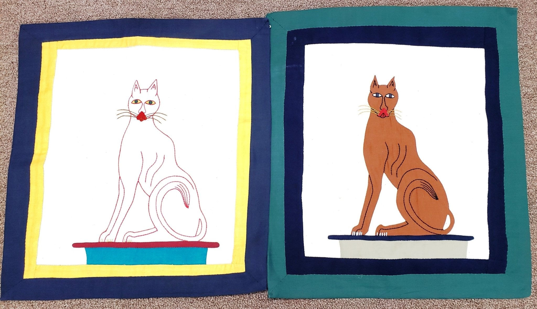 Egyptian Cat Pillow Cases
