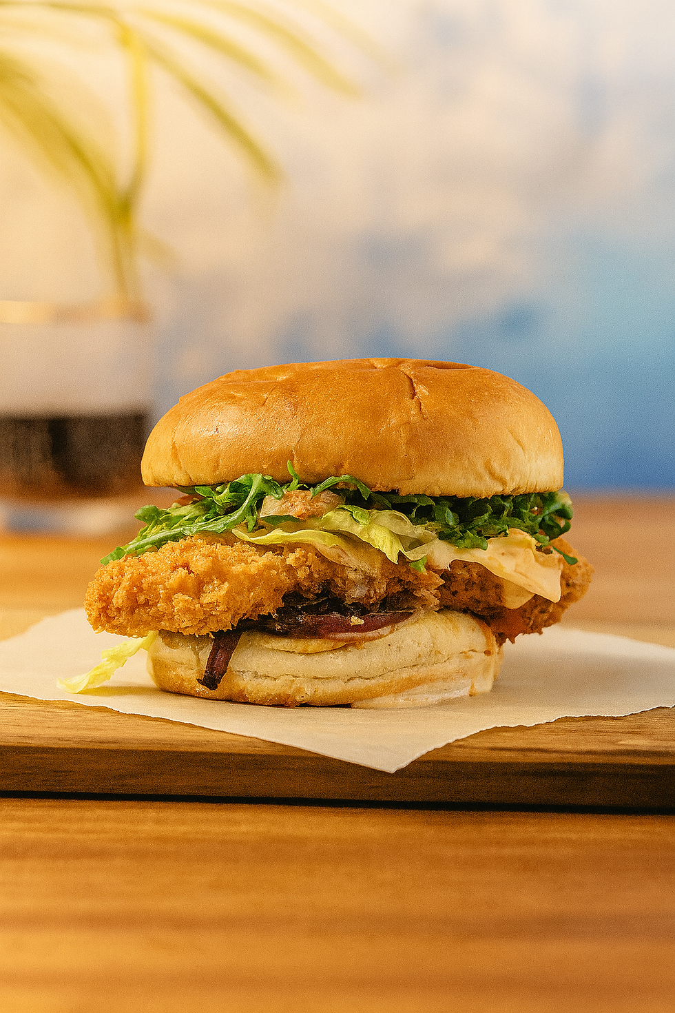 CaliFresh Chicken Bruger