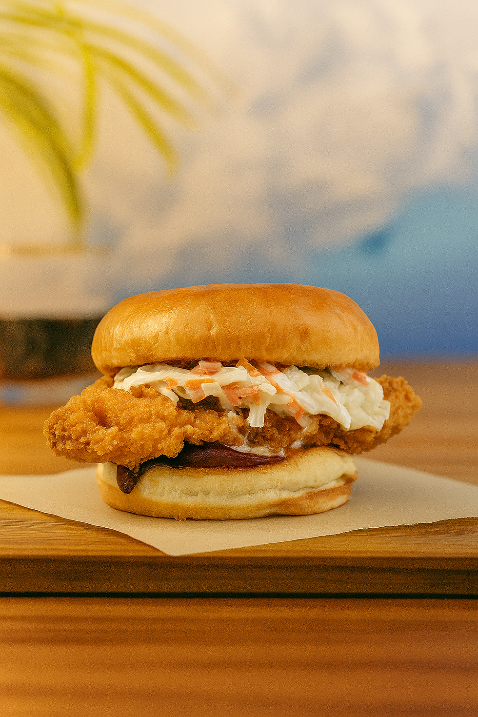 Golden Classic Chicken Burger