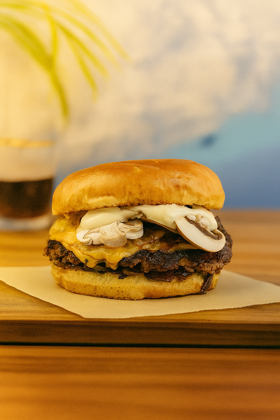 Truffle Royal Smash Burger