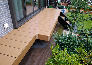 施工例④デッキ