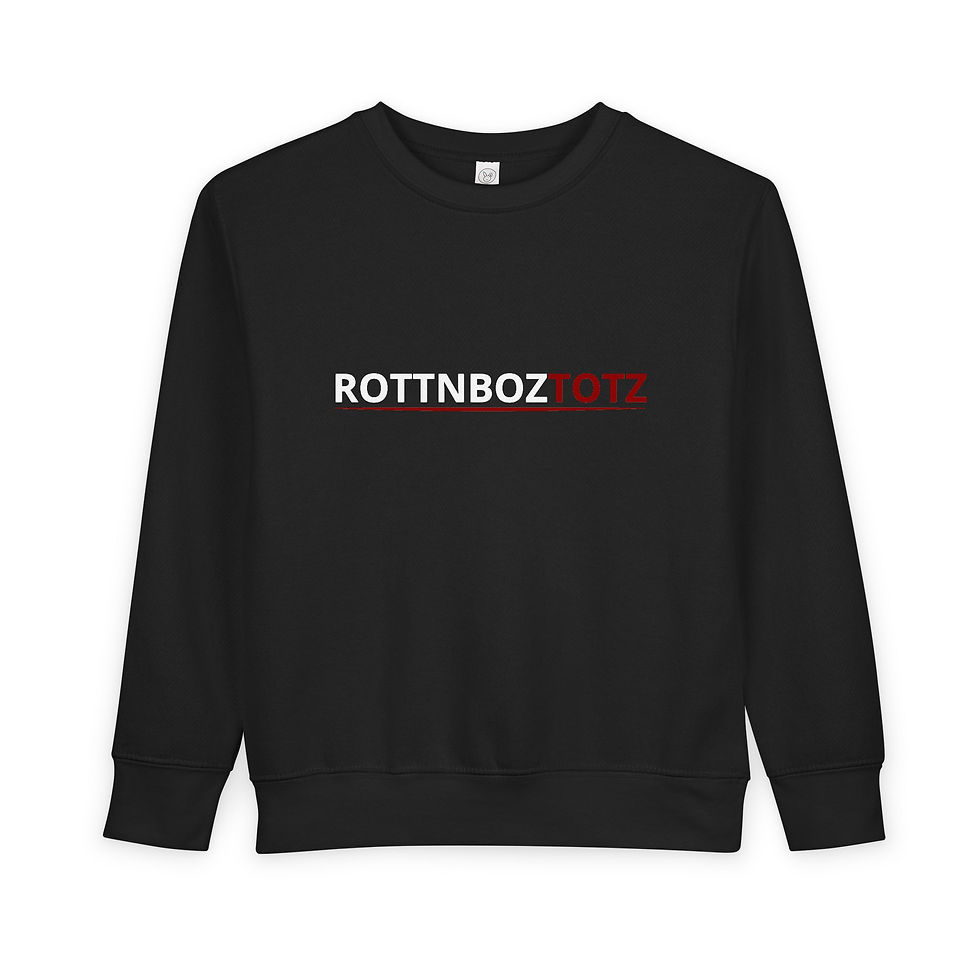 Thumbnail: RottnbozTotz Toddler Sweatshirt | Kid's Crewneck | Kids Apparel