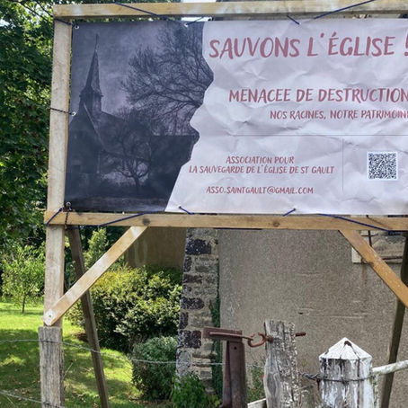 Qui veut la peau de l'église Saint-Gault?